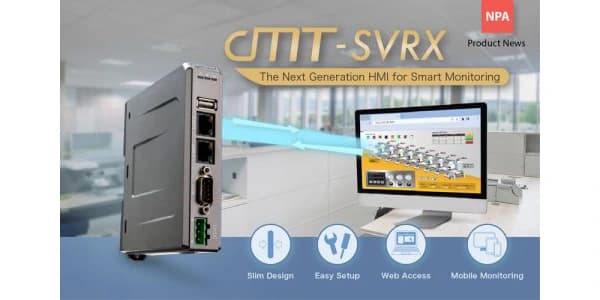 cMT-SVRX-820 - Generația următoare de HMI pentru o monitorizare inteligentă
